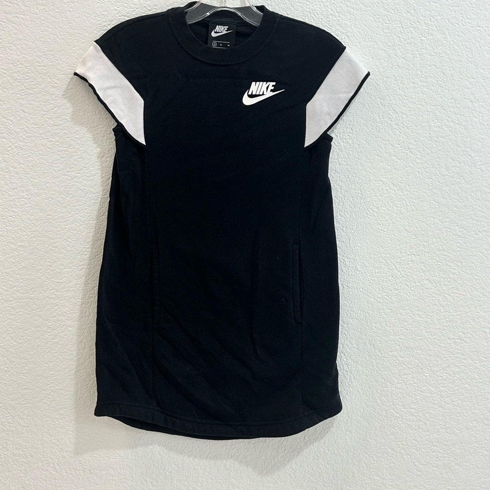 Girls Nike Black and White Sports Dress